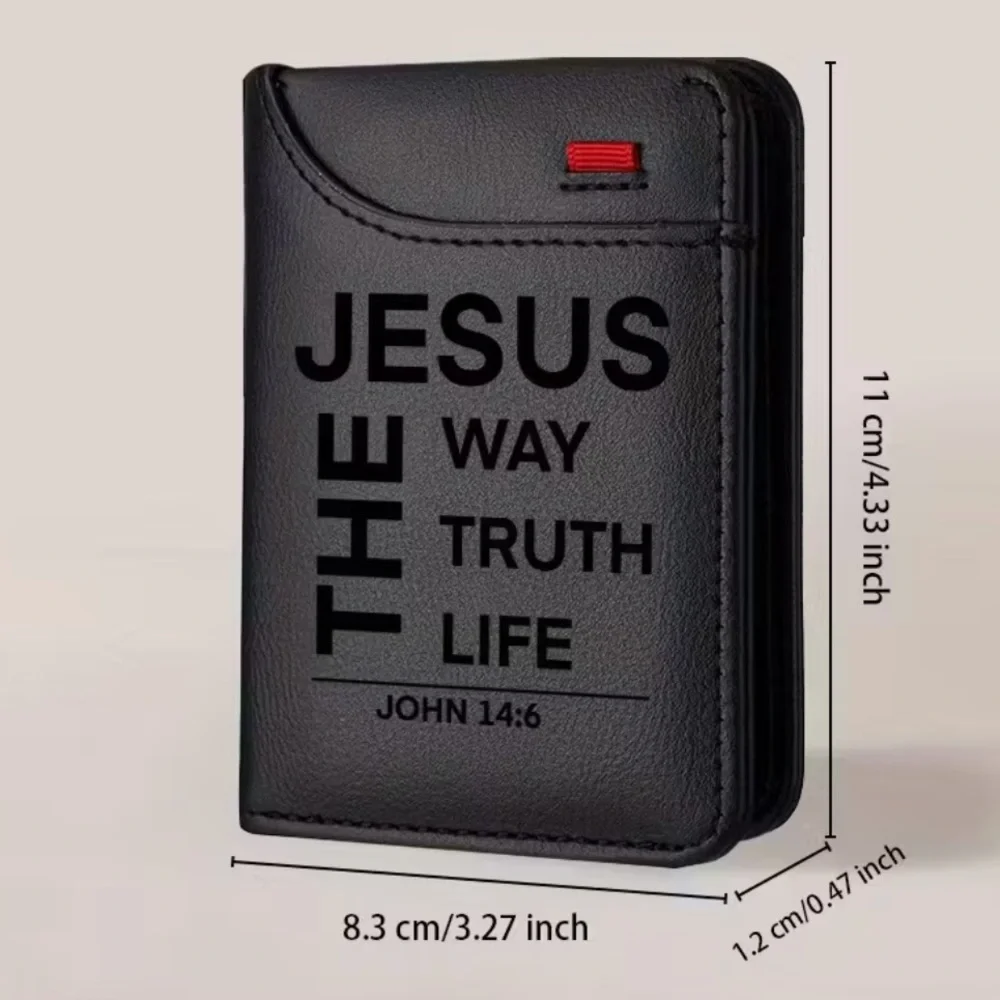 Religious Gray Men’s Wallet